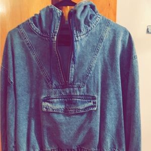 Empyre Denim Hooded Sweatshirt